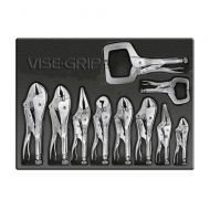 IRWIN TOOLS Irwin Vise-Grip Locking Plier and C-Clamp Set, 1078Tray