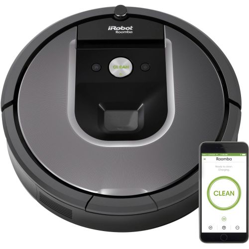  IRobot iRobot Roomba 960 Robot Vacuum- Wi-Fi Connected Mapping, Works with Alexa, Ideal for Pet Hair, Carpets, Hard Floors