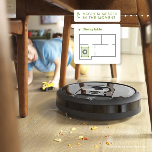  IRobot iRobot Roomba i7 (7150) Robot Vacuum- Wi-Fi Connected, Smart Mapping, Works with Alexa, Ideal for Pet Hair, Carpets, Hard Floors