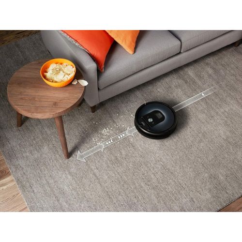  [아마존 핫딜]  [아마존핫딜]IRobot iRobot Roomba 981 Saugroboter (ideal fuer Teppiche durch hohe Saugkraft, Teppich-Turbo-Modus, Dirt Detect Technologie, WLAN-fahig und per App programmierbar) nachtblau