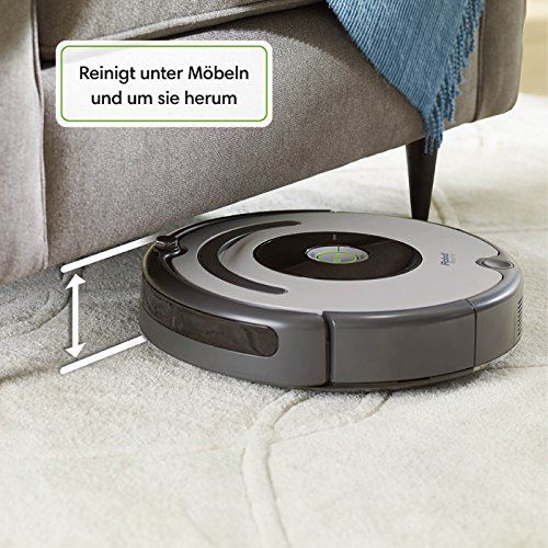  [아마존 핫딜]  [아마존핫딜]IRobot iRobot Roomba 615 Saugroboter (reinigt alle Hartboeden und Teppiche, Dirt Detect Technologie, 3-Stufen-Reinigungssystem) grau/schwarz