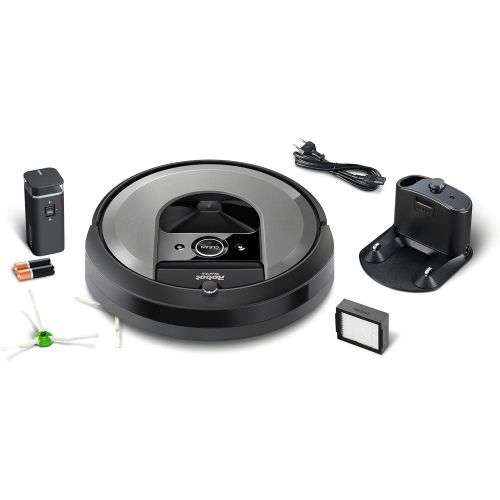  IRobot iRobot Roomba 981 Saugroboter (ideal fuer Teppiche durch hohe Saugkraft, Teppich-Turbo-Modus, Dirt Detect Technologie, WLAN-fahig und per App programmierbar) nachtblau