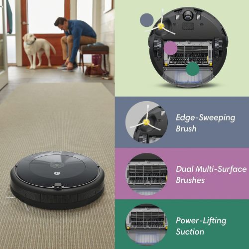  [아마존베스트]iRobot Roomba 692 Robot Vacuum-Wi-Fi Connectivity, Works with Alexa, Good for Pet Hair, Carpets, Hard Floors, Self-Charging, Charcoal Grey