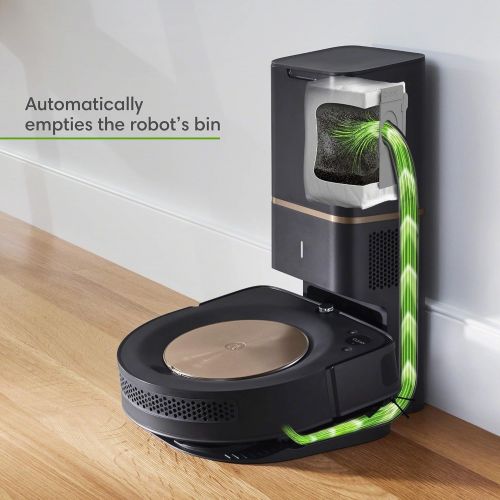  iRobot Roomba s9+ (9550) Robot Vacuum & Braava Jet m6 (6112) Robot Mop Bundle - Wi-Fi Connected, Smart Mapping, Powerful Suction, Precision Jet Spray, Corners & Edges, Ideal for Mu