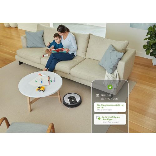  [아마존베스트]iRobot Roomba 971 High Suction Robot Vacuum Cleaner, 3 Level Cleaning System, Room Mapping, Two Multi Bottom Brushes, Compatible with Imprint Link Technology, Ideal for Pets