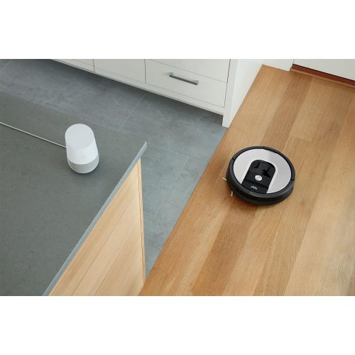  [아마존베스트]iRobot Roomba 971 High Suction Robot Vacuum Cleaner, 3 Level Cleaning System, Room Mapping, Two Multi Bottom Brushes, Compatible with Imprint Link Technology, Ideal for Pets