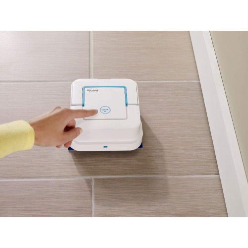  [아마존베스트]iRobot Braava Jet 250 Precision Spray Wipe Robot 3 in 1: Dry, Wet and Wet Cleaning, Ideal for Bathroom and Kitchen, Cleaning Solution, Disposable Cloths and Washable Cloths