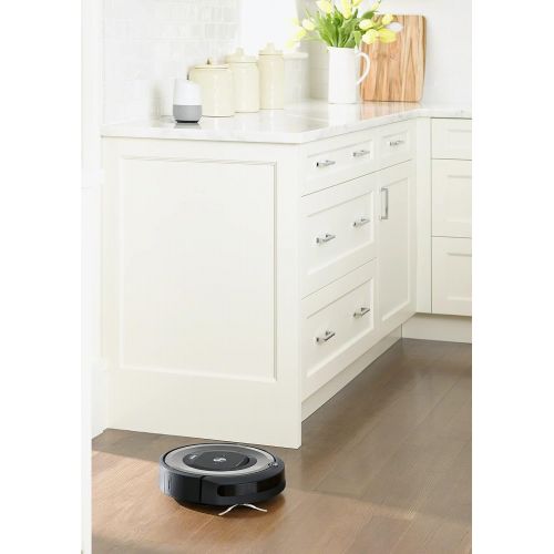  [아마존베스트]iRobot Roomba e5 (e5154) Robot Vacuum Cleaner with 3-Level Cleaning System, Two Multi Bottom Brushes, WLAN Vacuum Cleaner, Ideal for Pets, Carpets and Hard Floors, App Control, Dir