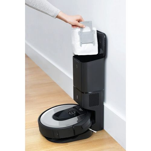  [아마존베스트]iRobot Roomba i7+ (i7556) Robot Vacuum Cleaner, Automatic Suction Station, Intelligent Room Recording, Schedule Cleaning, 2 Multi Bottom Brushes, WLAN Vacuum Cleaner, Robot, App Co