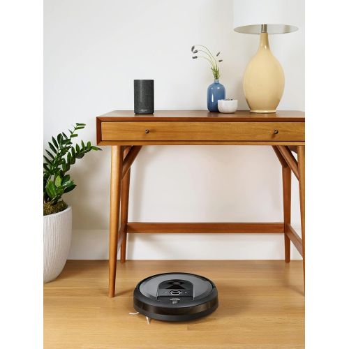  [아마존베스트]iRobot Roomba i7+ (i7556) Robot Vacuum Cleaner, Automatic Suction Station, Intelligent Room Recording, Schedule Cleaning, 2 Multi Bottom Brushes, WLAN Vacuum Cleaner, Robot, App Co