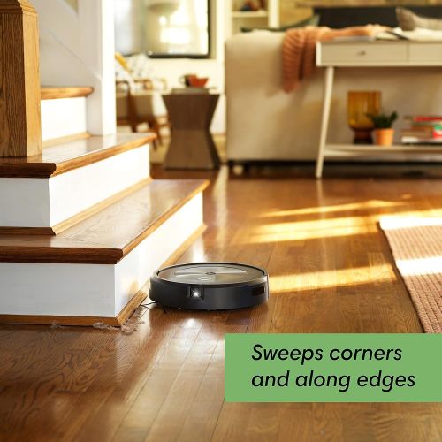  iRobot Roomba j7+ (7550) Self-Emptying Robot Vacuum ? Identifies and avoids obstacles like pet waste & cords, Empties itself for 60 days, Smart Mapping, Works with Alexa, Ideal for