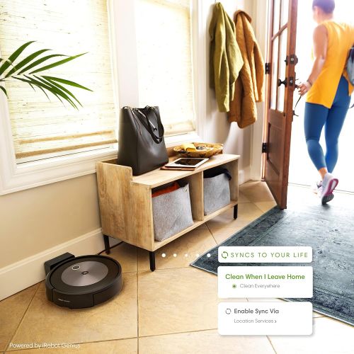  iRobot Roomba j7 (7150) Wi-Fi Connected Robot Vacuum - Identifies and avoids obstacles like pet waste & cords, Smart Mapping, Works with Alexa, Ideal for Pet Hair, Carpets, Hard