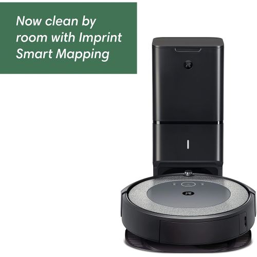  iRobot Roomba i3+ EVO (3550) Self-Emptying Robot Vacuum ? Now Clean By Room With Smart Mapping, Empties Itself For Up To 60 Days, Works With Alexa, Ideal For Pet Hair, Carpets?