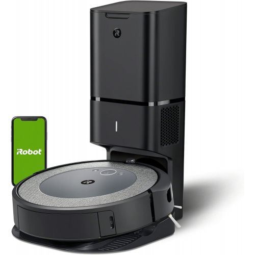  iRobot Roomba i3+ EVO (3550) Self-Emptying Robot Vacuum ? Now Clean By Room With Smart Mapping, Empties Itself For Up To 60 Days, Works With Alexa, Ideal For Pet Hair, Carpets?
