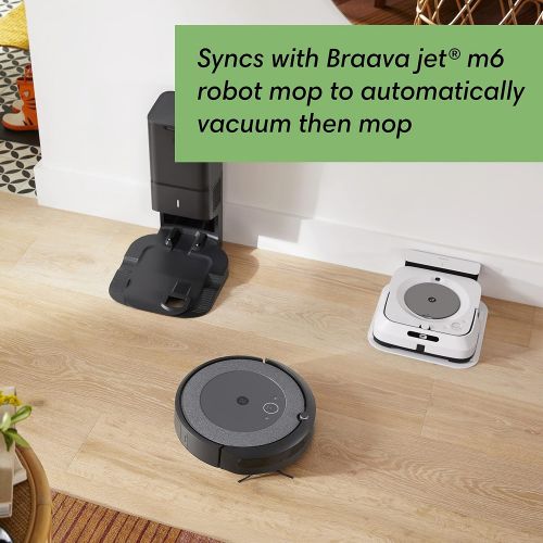  iRobot Roomba i3+ EVO (3550) Self-Emptying Robot Vacuum ? Now Clean By Room With Smart Mapping, Empties Itself For Up To 60 Days, Works With Alexa, Ideal For Pet Hair, Carpets?