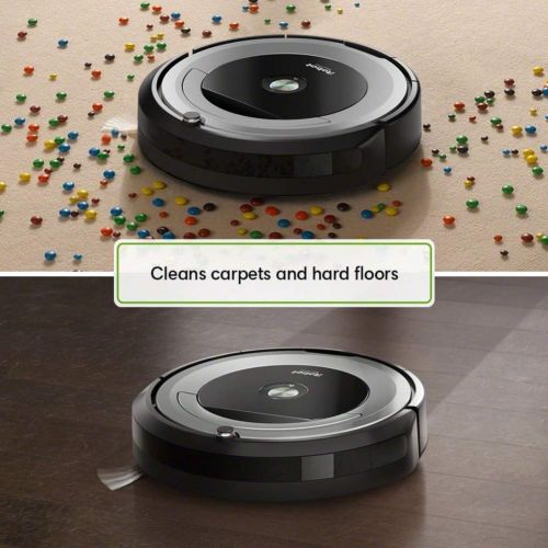  IRobot iRobot Roomba 690 Robot Vacuum with Wi-Fi Connectivity, Works with Alexa, Good for Pet Hair, Carpets, Hard Floors