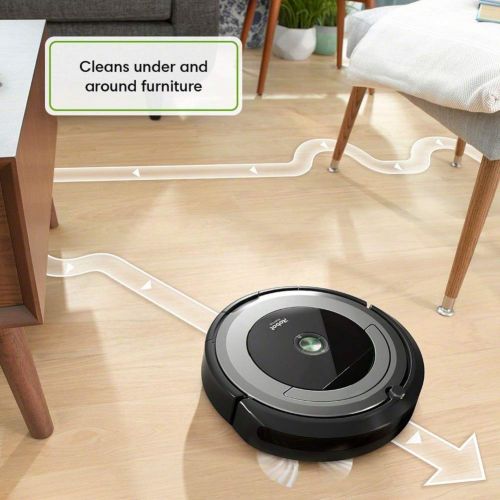  IRobot iRobot Roomba 690 Robot Vacuum with Wi-Fi Connectivity, Works with Alexa, Good for Pet Hair, Carpets, Hard Floors