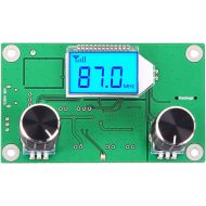 Digital FM Receiver Module, Icstation Radio Wireless Receiver Module Digital Stereo Board LCD Display DSP PLL 76.0MHz-108.0MHz