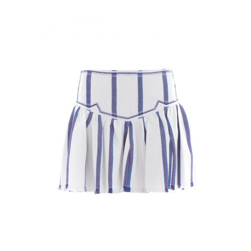 이자벨마랑 Isabel marant etoile Delia striped canvas mini skirt