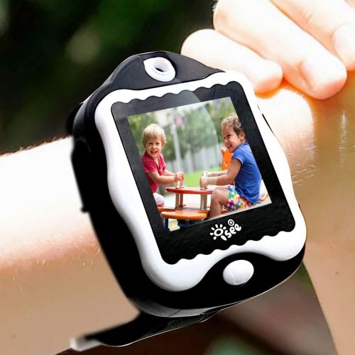  ISEE Smart Watch for Kids, Kids Smartwatch with Games, Built-in Selfie-Camera Video Watches, Children Smart Watch for Kids Age 4-12 Birthday Gifts (Black)