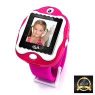 ISEE Durable Kids Smartwatch, Smart Game Touch Screen, Watch Digital Camera Clock Alarm for Girls (Pink)