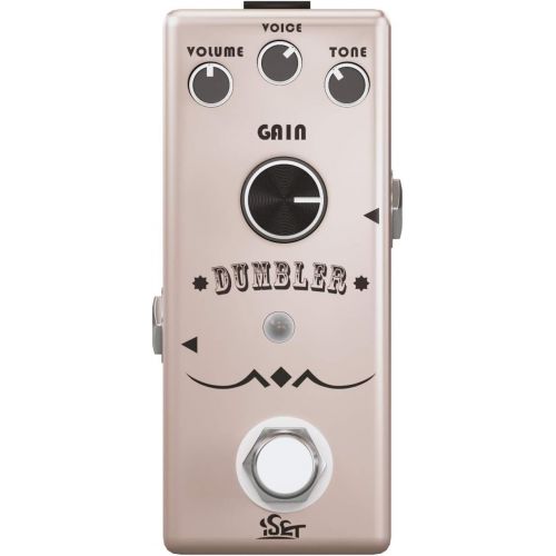 iSET Guitar DUMBLE Pedal Mini Single Guitar Effect Pedal for Electric Guitar Bass True Bypass