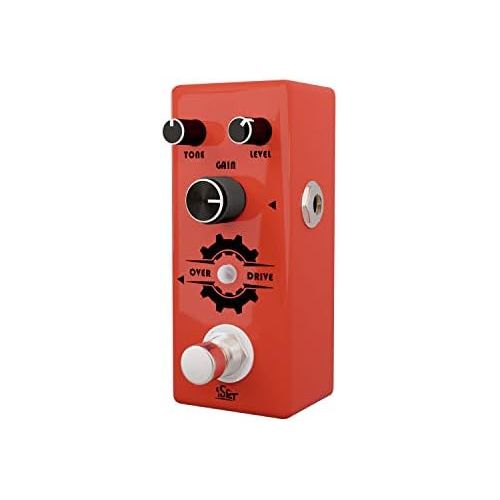  ISET Overdrive Guitar Pedal Gear Mini Single Effect For Electric Guitar Bass True Bypass