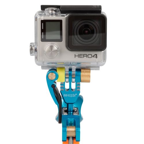  ISHOXS iSHOXS ProLock Schnellarretierungs-System mit ProFork Aufnahme passend fuer GoPro und kompatible ActionCams