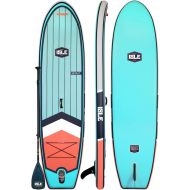 ISLE Surf and SUP ISLE 106 Scout | Inflatable Stand Up Paddle Board | 6” Thick iSUP and Bundle Accessory Pack | Durable and Lightweight | Stable Wide Stance | Up to 240 lbs Capacity