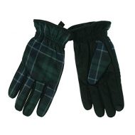 ISOTONER Isotoner Mens SmarTouch Plaid Sueded Gloves