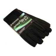 ISOTONER Mens smarTouch 2.0 Tech Stretch Gloves - Fleece Lined, Large