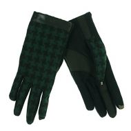 ISOTONER Womens SmartTouch Wool Blend Houndstooth Gloves