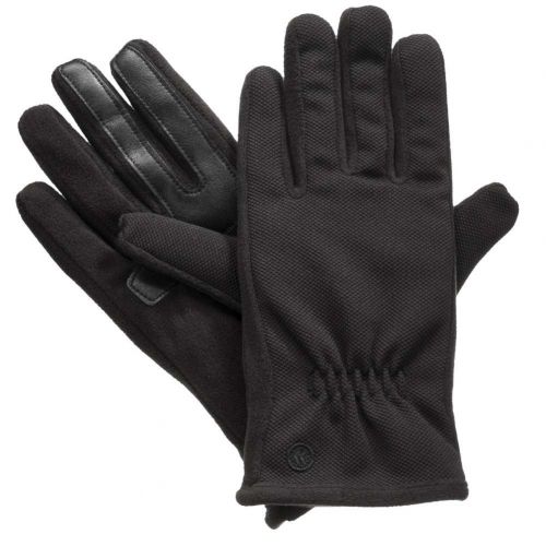  ISOTONER isotoner Active Smart Touch Womens Black SmarTouch Tech Stretch Gloves