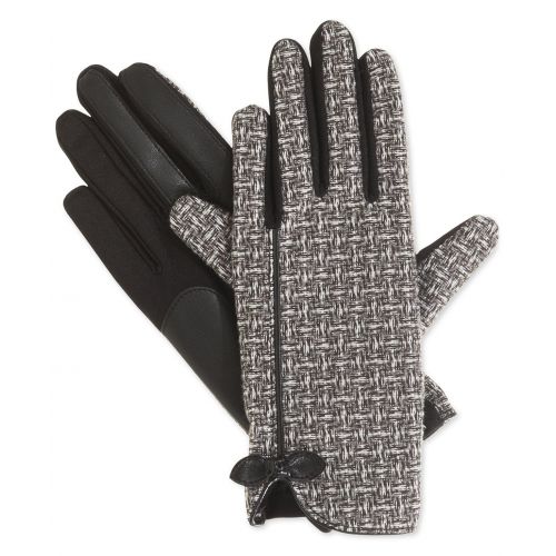  ISOTONER Isotoner Signature Stretch Basket Weave Tech Touch Gloves