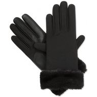 ISOTONER Isotoner Signature Boxed Fur Cuff Spandex SmarTouch Tech Gloves