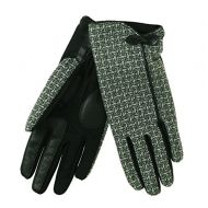 ISOTONER Isotoner Womens SmarTouch Stretch Basket Weave Bow Gloves - Black - ML