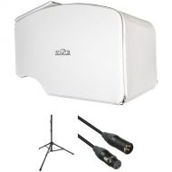ISOVOX 2 Portable Vocal Booth Kit with Stand and XLR Cable
