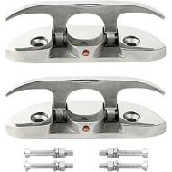 ISURE MARINE Boat2 Pcs Folding Cleat 4-1/2