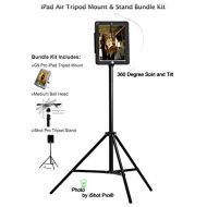 IShot Pro G9 Pro New iPad Air 1 Tripod Mount Metal Case and Stand Bundle Kit by iShot Pro Mounts USA - Adapter - Holder - Bracket - iPad Air 1 CaseAll Metal Custom iPad Air 1 Frame - Bundle