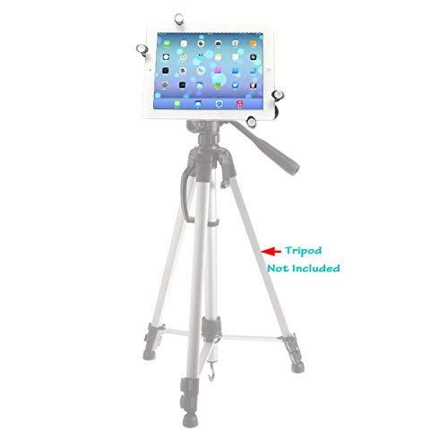  IShot Pro iShot G7 Pro iPad Pro 11 Tripod Mount Adapter Holder - Adjustable Metal Frame - Securely Mount Your Apple iPad Pro 11 inch to Any 14 inch Thread Camera Tripod Head, Monopod, Mic o