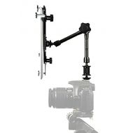 IShot Pro iShot iPad Pro 12.9 DSLR Camera Teleprompter Hot Shoe Flash Mount Connection + Rock Solid 11 Articulating Extension Arm Works with or Without a Case Also Mounts to Any 1/4 inch Thr