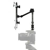 IShot Pro iShot iPad Pro 12.9 DSLR Camera Teleprompter Hot Shoe Flash Mount Connection + Rock Solid 11 Articulating Extension Arm Works with or Without a Case Also Mounts to Any 14 inch Thr