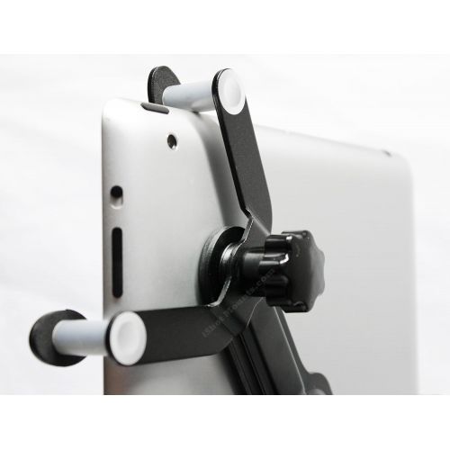  IShot Pro iShot Pro G7 Pro iPad Tripod Mount Adapter Holder - Works with Most Cases & Sleeves Even Thick Otter Box Cases - Securely Mount any 7-11 inch iPad