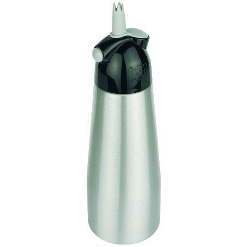 ISi+North+America iSi Easy Whip, 1-Pint, Brushed Aluminum, Cream Whipper: Whipped Cream Dispenser: Kitchen & Dining