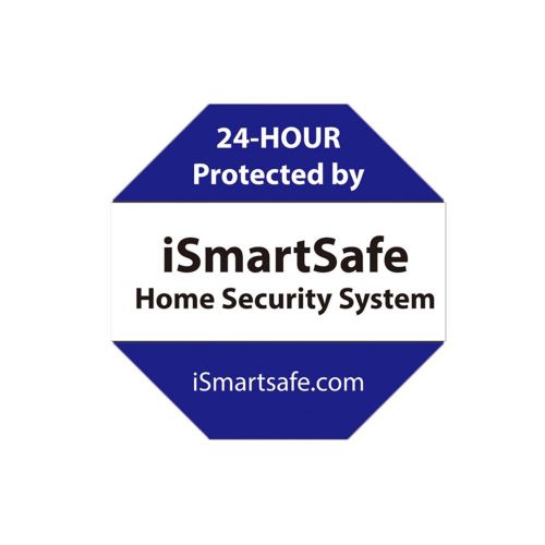  ISmartSafe iSmartSafe Wireless Home Security System Basic Package - Cellular and WiFi Burglar Alarm - White