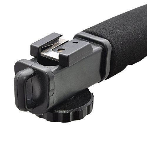  ISnapPhoto Pro Video Stabilizing Handle Scorpion grip For: Sony Alpha SLT-A33, SLT-A35, SLT-A37, SLT-A55, SLT-A57, SLT-A65, SLT-A77, SLT-A77 II, SLT-A99, SLT-A58, SLT-A68 Vertical Shoe Mount