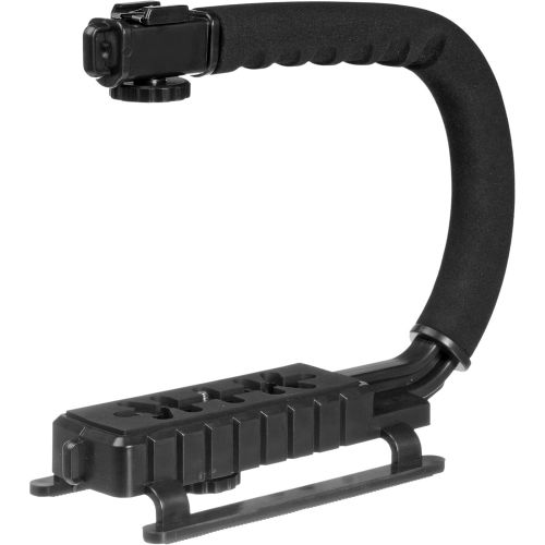  ISnapPhoto Pro Video Stabilizing Handle Scorpion grip For: Sony Alpha SLT-A33, SLT-A35, SLT-A37, SLT-A55, SLT-A57, SLT-A65, SLT-A77, SLT-A77 II, SLT-A99, SLT-A58, SLT-A68 Vertical Shoe Mount