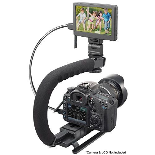  ISnapPhoto Pro Video Stabilizing Handle Scorpion grip For: Sony Alpha ILCE-3500K, ILCE-5000L, ILCE-5100L, ILCE-6000L, ILCE-6300, ILCE7, ILCE7R, ILCE7RM2, ILCE7S Digital Vertical Shoe Mount St