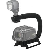 ISnapPhoto Pro Video Stabilizing Handle Scorpion grip For: Canon PowerShot A470 Vertical Shoe Mount Stabilizer Handle