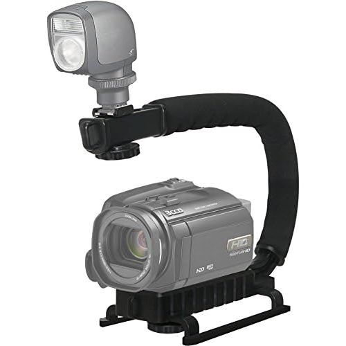  ISnapPhoto Pro Video Stabilizing Handle Grip for: Sony Cyber-Shot DSC-S60 Vertical Shoe Mount Stabilizer Handle